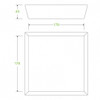 BioPak BioBoard Tray #2 240/Carton