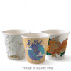 BioPak 8oz (90mm) Double Wall BioCup - Art Series 1000/Carton