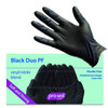 PROVAL Black Duo Nitrile Medium Box of 100