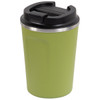 GO GREEN  - REUSABLE COFFEE CUP 304SS 380ML D/WALL - OLIVE