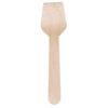 One Tree Waxed Wooden Gelato Spoon - 2000/carton (20X100)