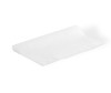 Medium Waxed Burger Wrap - WHITE PLAIN (380 x 330mm) 3000/Carton