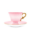 T2 Ombre Opulence Cup And Saucer Pink 750ml
