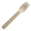 Biopak 16cm Wooden Fork - Unbranded -2000/Carton