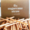 Sugar Cane Smoothie Straw (8mmx210mm) - /Carton