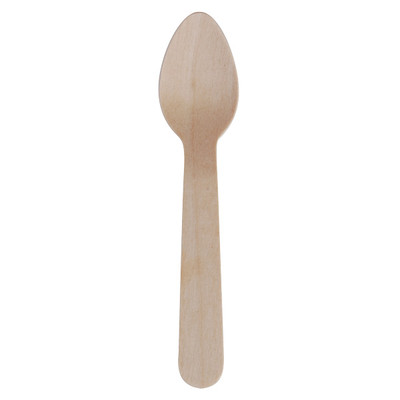 One Tree Wooden Teaspoon 100Pk