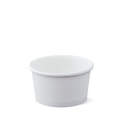 U783S0001 Detpak 8oz Single Wall Uni Cup 500/Carton (for hot or cold food)