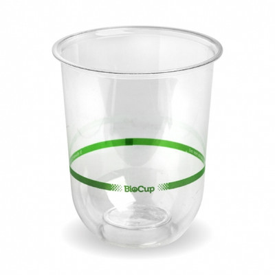 BioPak 500ml Clear Tumbler BioCup 1000/Carton