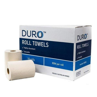Caprice Duro Roll Towels 80m x 16 Rolls