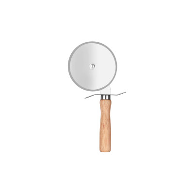 Pizza Cutter (100x250mm) - Wood Handle