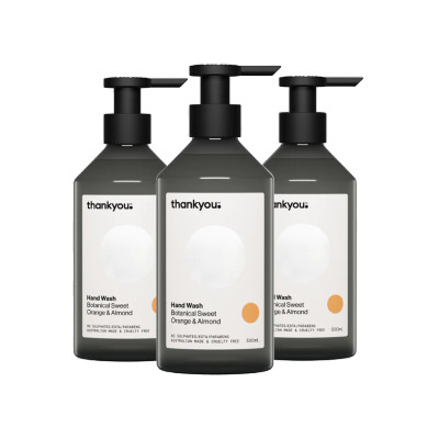 Thankyou Sweet Orange & Almond – Hand Wash 500ml - Box of 3