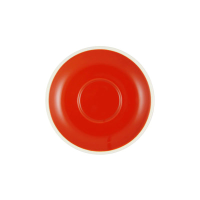 Red Latte Saucer (143mm) - 6/Box