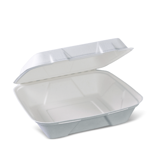 Detpak Sugarcane ECO Large Clam 200/Carton (230x230x76)