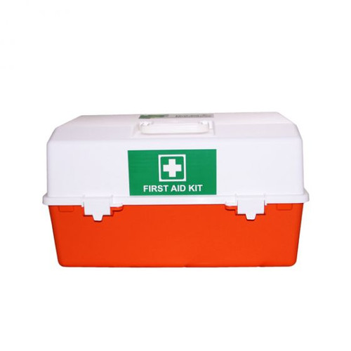 MODEL 24L NATIONAL WORKPLACE FIRST AID KIT LARGE PORTABLE LEVER