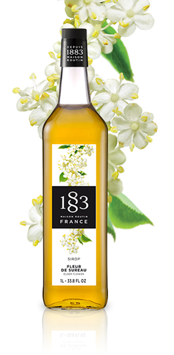 1883 Elderflower Syrup –  1L Bottle - Made in France