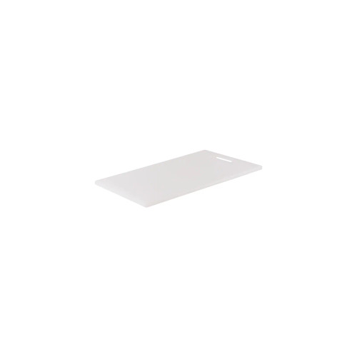 Cutting Board Polyethylene - WHITE with Handle (200x270x12mm)