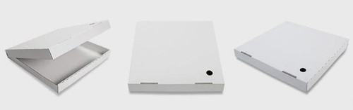 Pizza Boxes - Plain White - 100/per pack