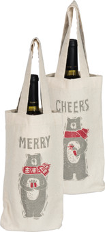 Wine Bag - Merry Bear