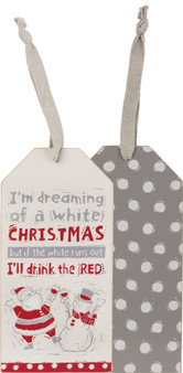 Bottle Tag - Drink The Red