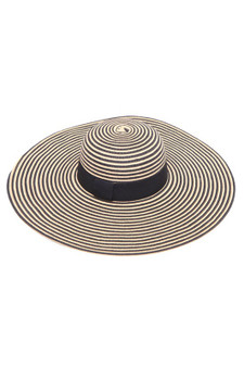 FLOPPY HAT WITH GROSGRAIN RIBBON