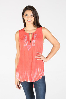 Nostalgia Sleeveless Tie Dye Top