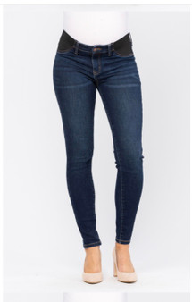 JUDY BLUE MID-RISE MATERNITY SKINNY JEANS