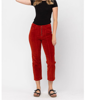Judy Blue Cropped Corduroy Womens Jeans