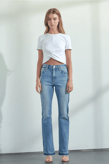 Artemis Vintage Lydia High Rise Stretch Bootcut Jeans