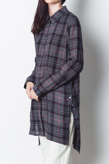 VERY J Quarter Button Front Long Sleeve Top