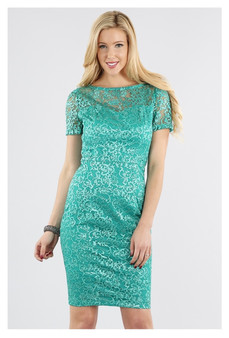 NIKIBIKI Coral Reef Embroidery Lace Dress