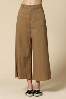 Women's Cropped Flared Pants