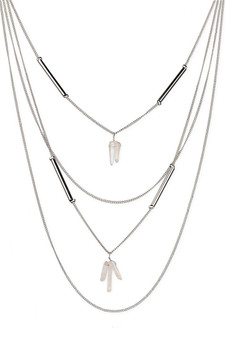 SAACHI Multi Layered Chain Necklace 
