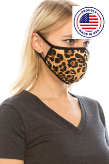 Made in USA Double Layer Reusable Face Masks - Adult Multiple Colors