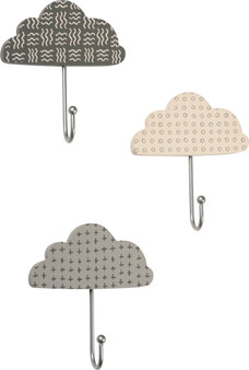 Wall Hook Set - Clouds