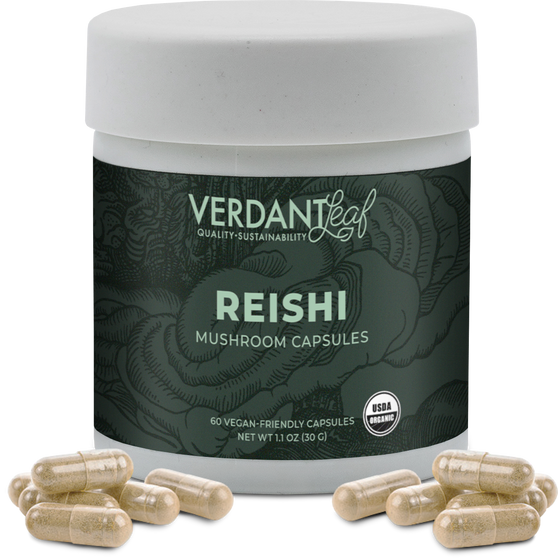 Verdant Leaf Capsules Reishi Mushroom