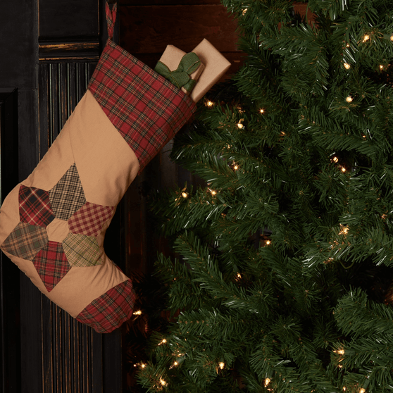 VHC Tea Star Stocking 11x15