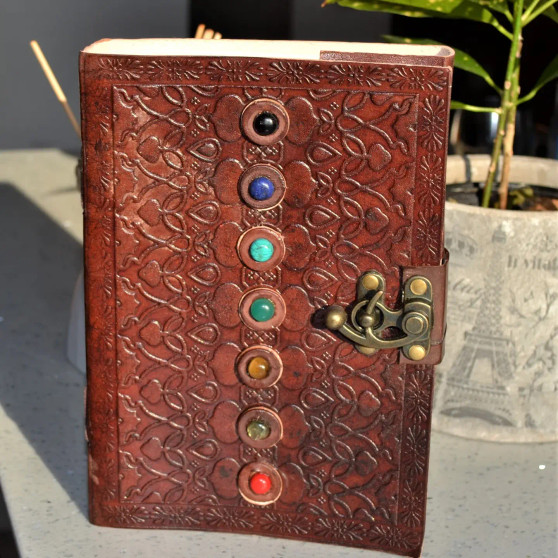 Leather Chakra Journal