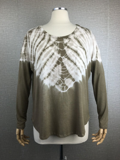 Tie Dye Modern Top