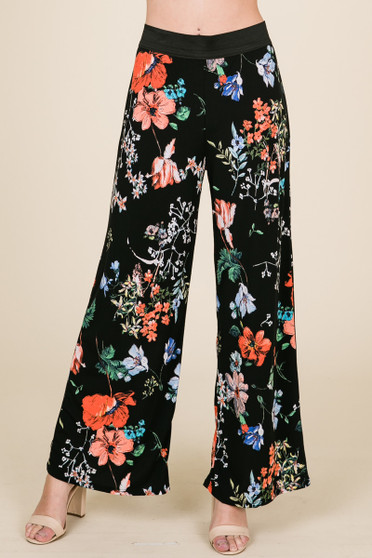 Floral Palazzo Pants