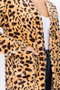 ALY DALY LEOPARD PRINT SOFT COZY LONG CARDIGAN WITH POCKETS