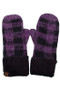 C.C. Buffalo Check Pattern Gloves Mittens Various Colors