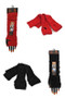 Knit Arm Warmers With Thumb Hole Various Colors