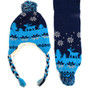 Kids Knit 2 Piece Set Hat and Scarf