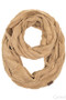 C. C. Cable Knit Infinity Scarf Various Colors