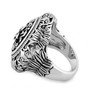 Sterling Silver Powerful Flower Ring