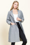 MITTOSHOP CHAMBRAY FRONT POCKETED BACK STRAP JACKET