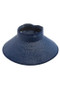 LARGE STRAW SUN VISOR HAT