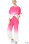 French Terry Dip Dyed Lounge Set