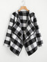 Buffalo Plaid Waterfall Jacket