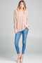 COTTON BLEU Loose Fit Criss Cross Sweater
